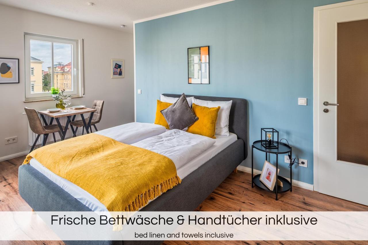 "Neptunblick"- Naehe Altstadt - Ruhig - Balkon - Parkplaetze Dresden Buitenkant foto